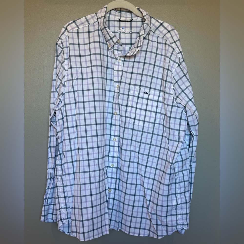 Men's Vineyard Vines XXL On-The-Go Performance Button-Down